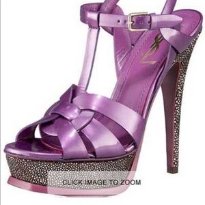 YSL Tribute Stingray heel - platform sandals